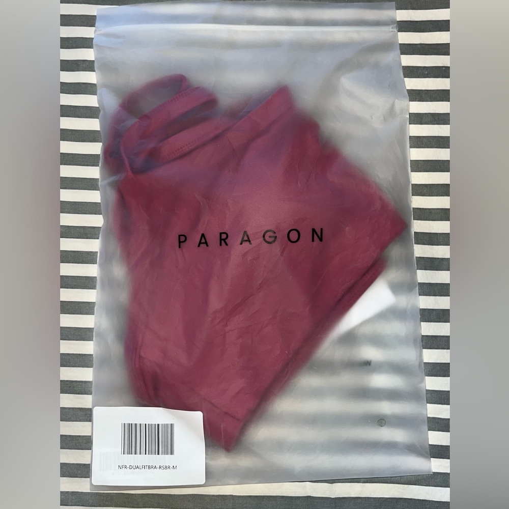 Paragon Fitwear Reluna Multi-Fit Bra in Raspberry Size M - Picture 3 of 4